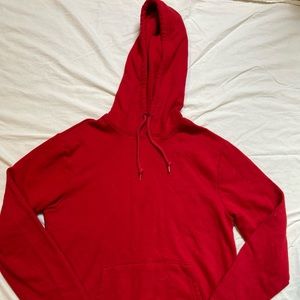 Red hoodie